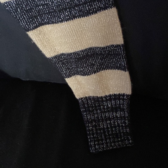 Metaphor sparkly striped sweater. 16.5x26 - Picture 7 of 10